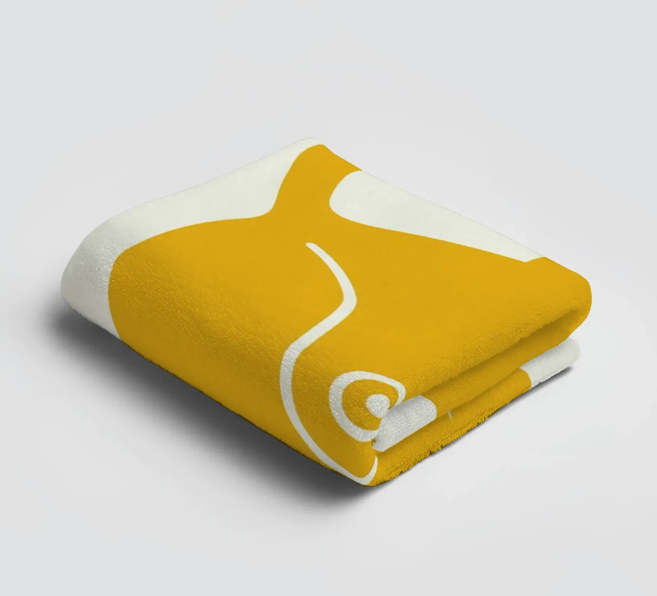 Shape of you 04 towel by Little Dean