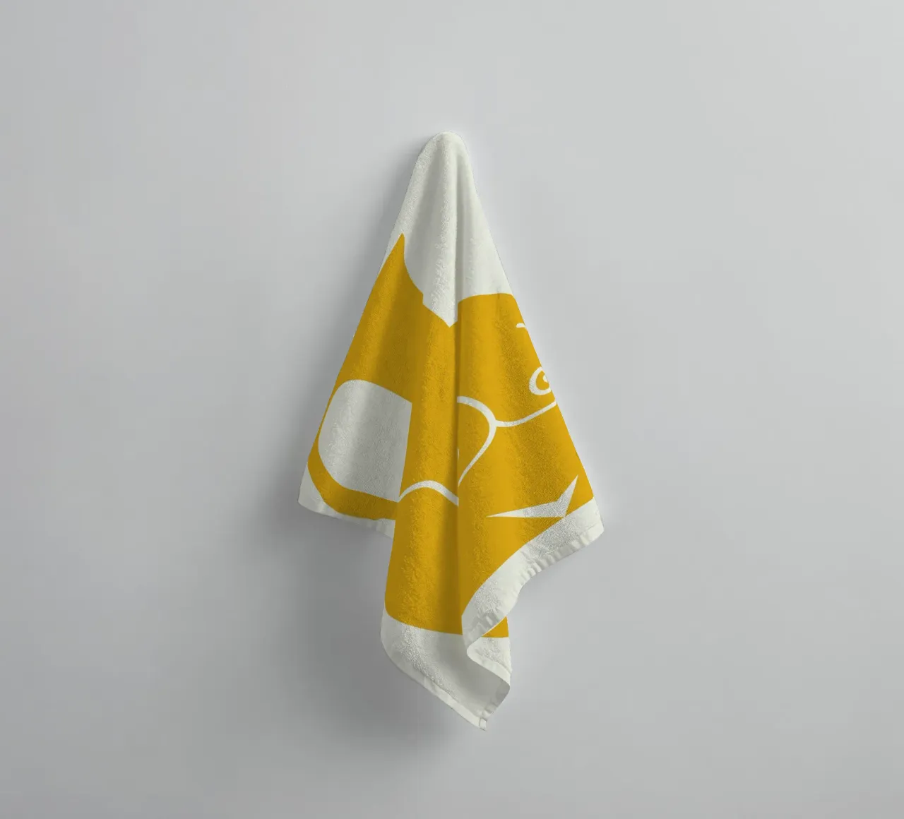 Shape of you 04 towel by Little Dean