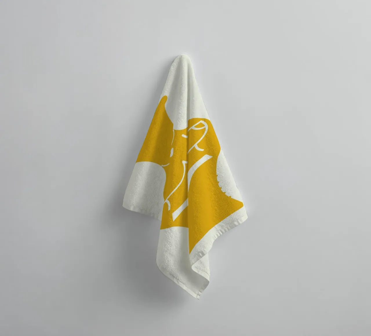 Shape of you 05 towel by Little Dean