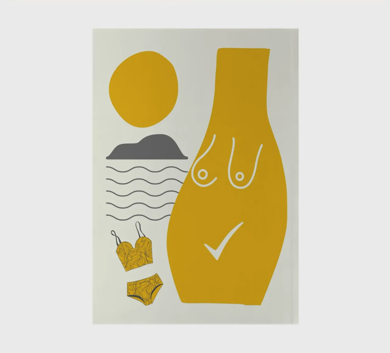 Shape of you 07 notebook by Little Dean