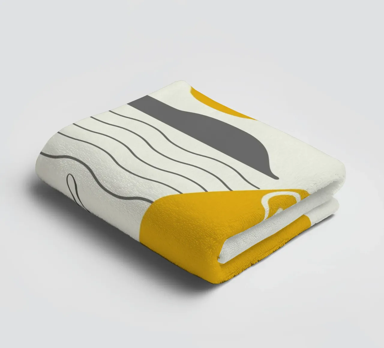 Shape of you 07 towel by Little Dean