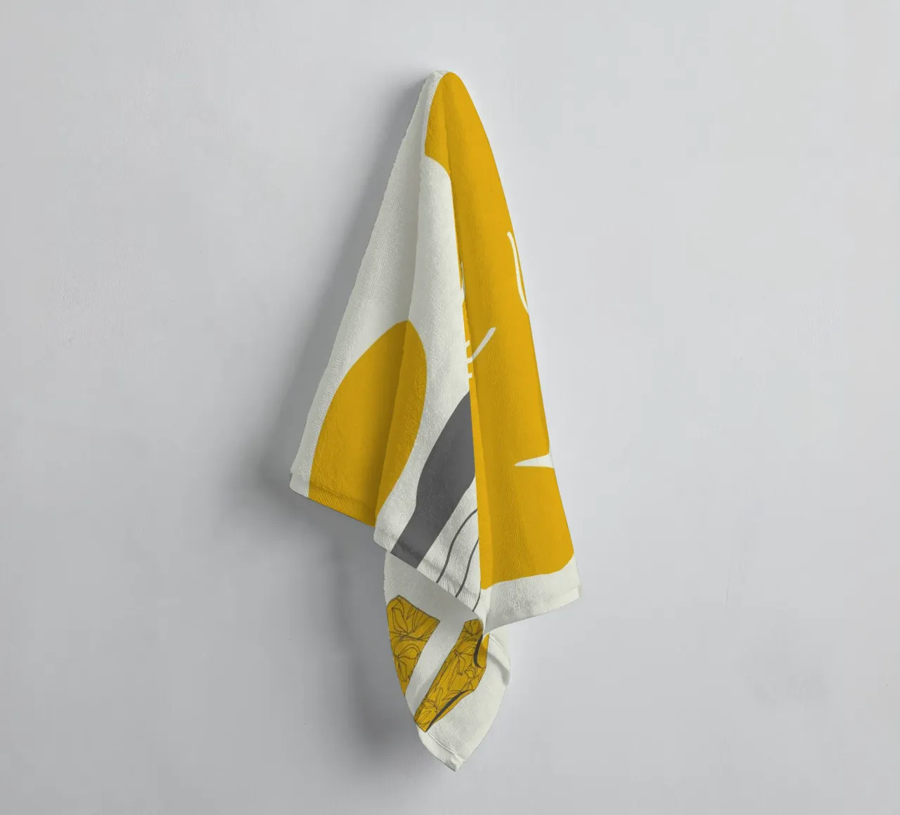 Shape of you 07 towel by Little Dean
