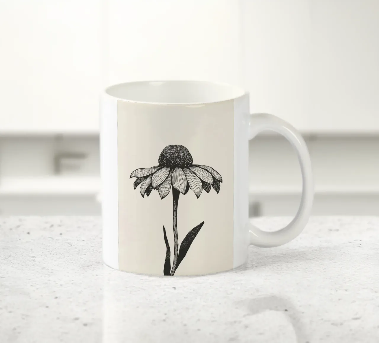 Echinocea tazza in ceramica da Indigo Rain
