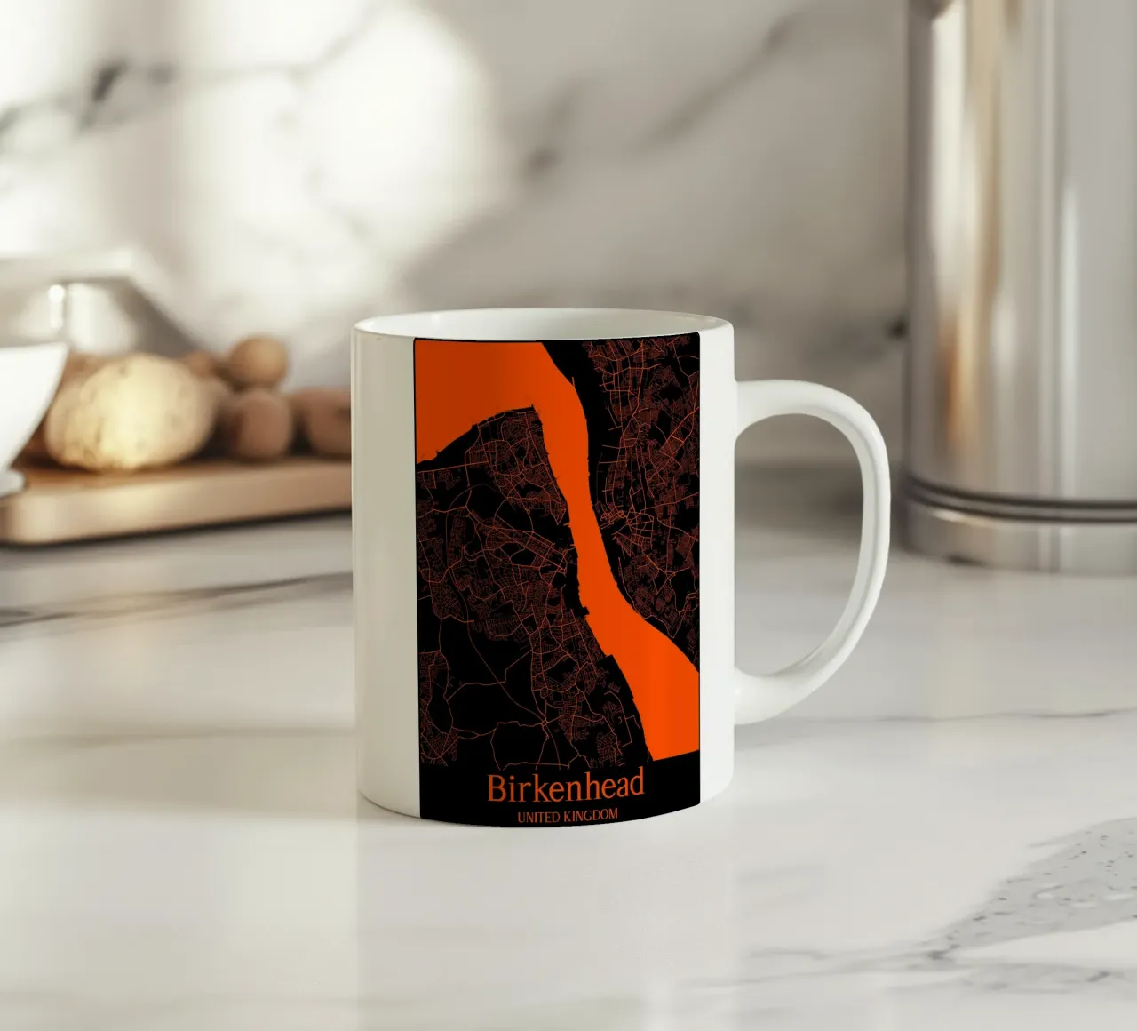 Birkenhead tazza in ceramica da MiMap