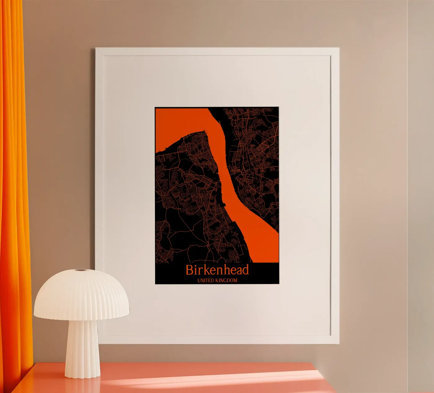 Birkenhead poster van MiMap