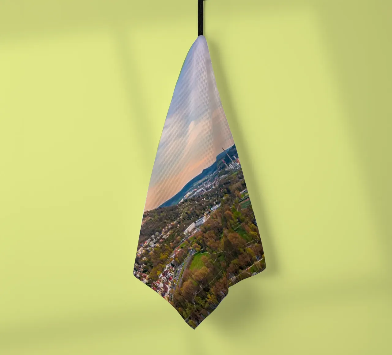 Vue sur Jena torchon de Marcus Beckert | Fotografie