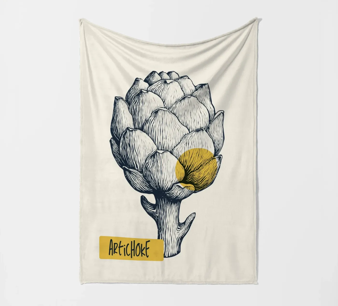 Artichoke Fleecedecke von Indigo Rain