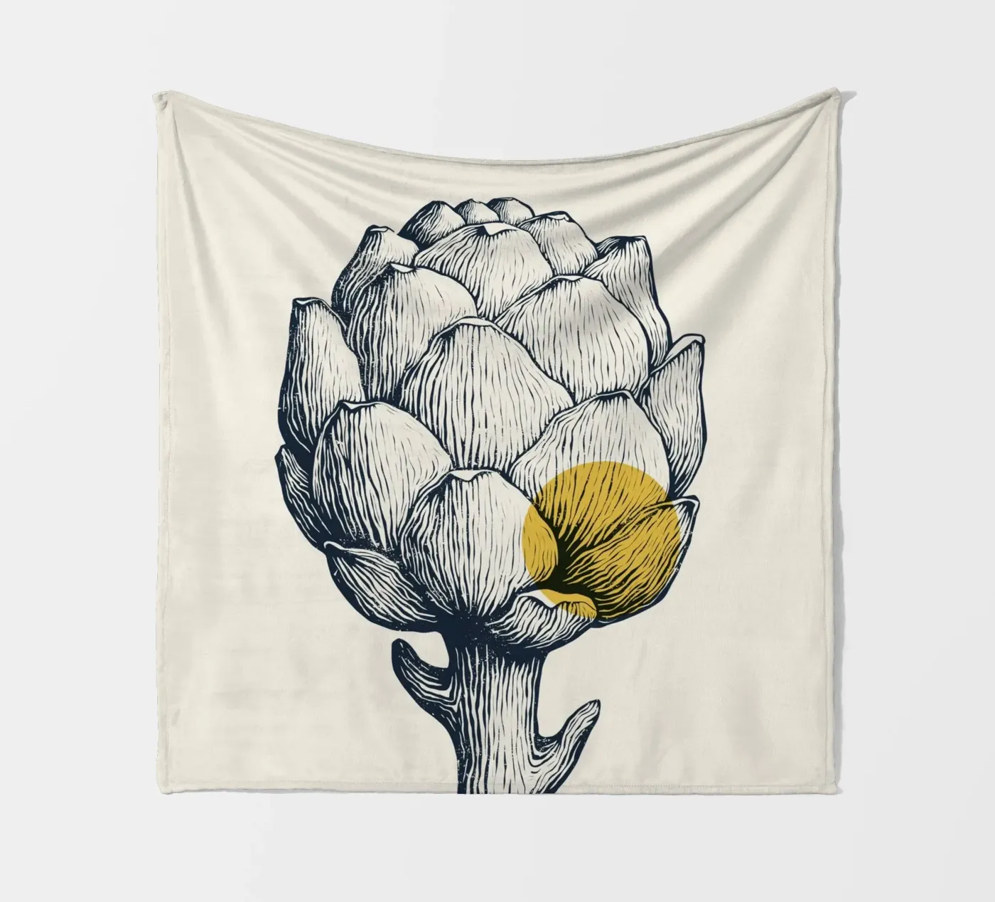 Artichoke Fleecedecke von Indigo Rain