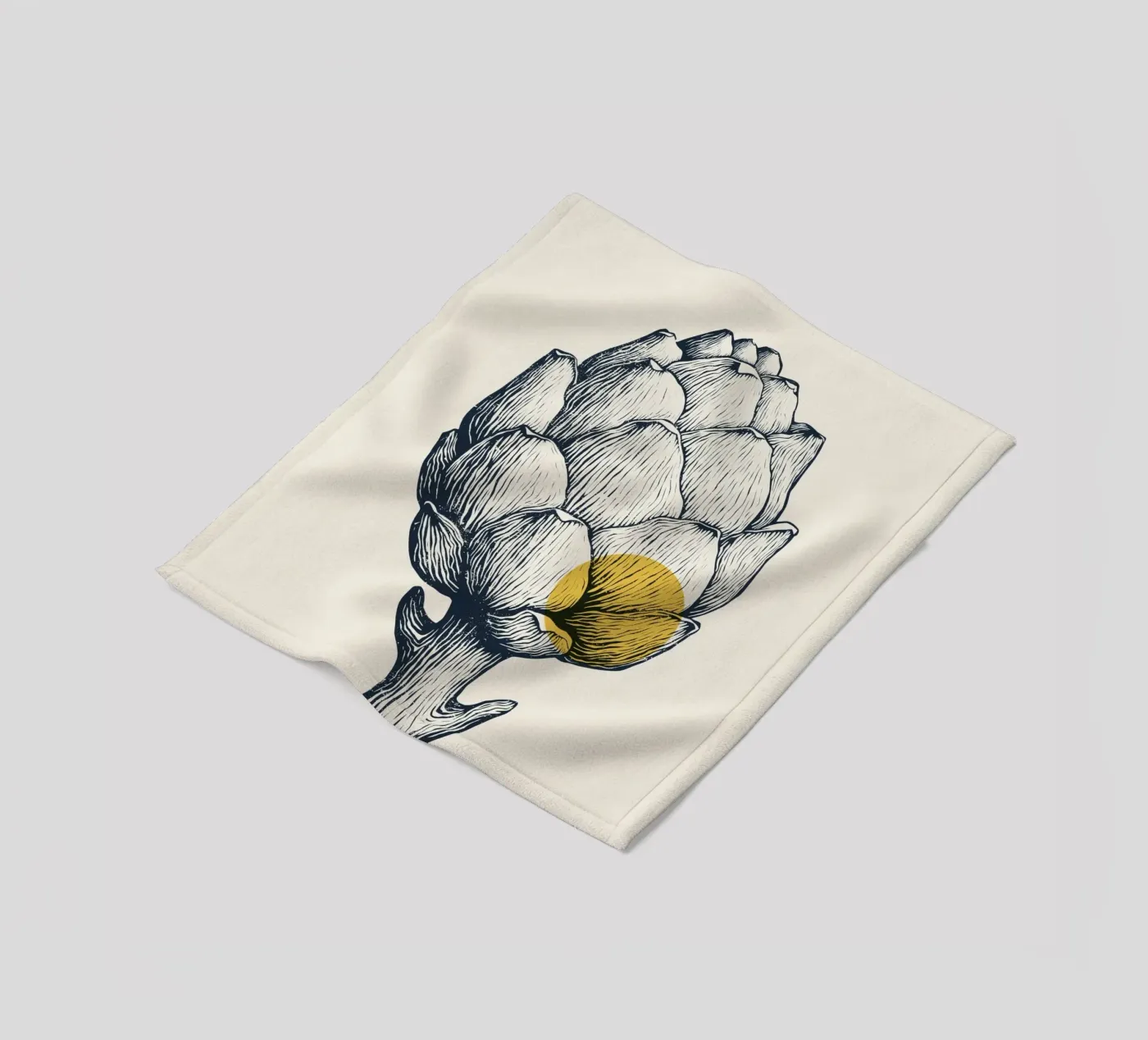 Artichoke Fleecedecke von Indigo Rain