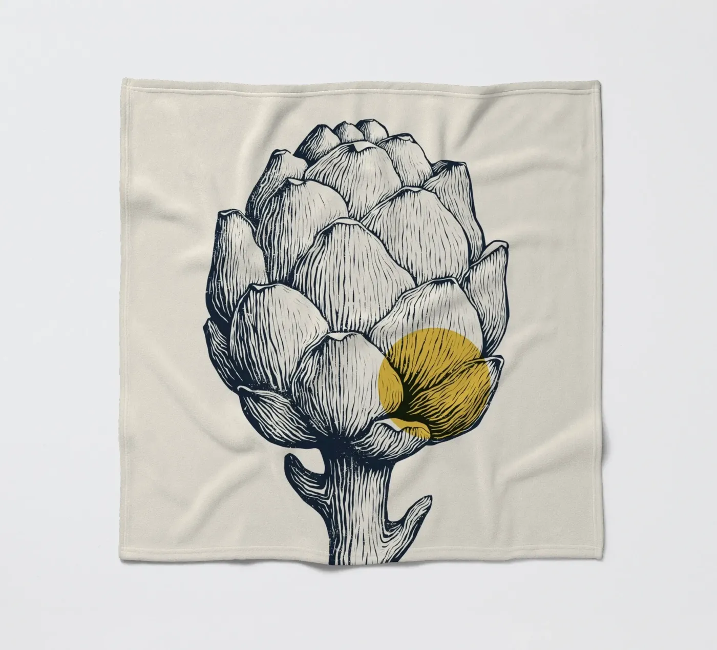 Artichoke Fleecedecke von Indigo Rain