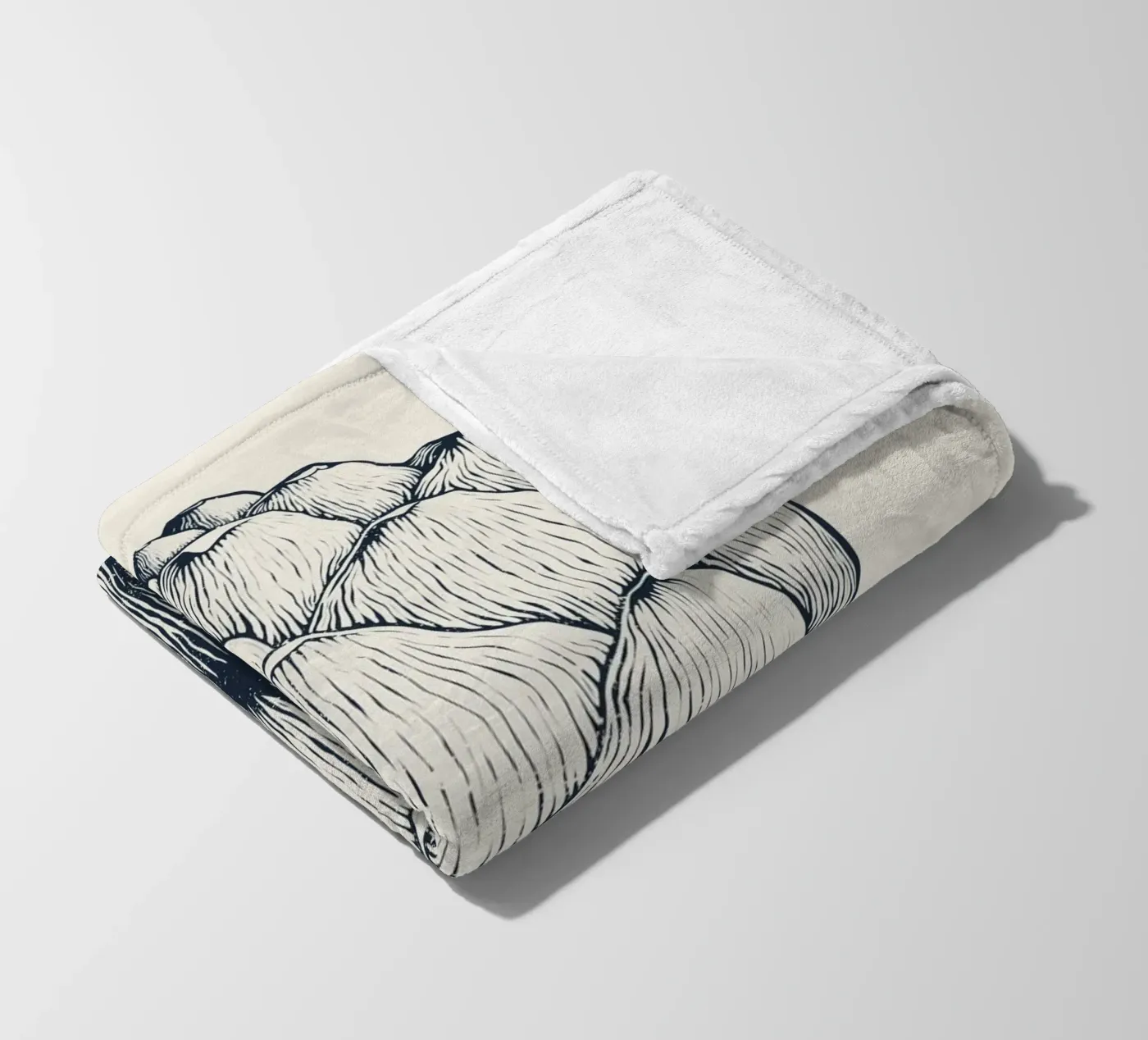 Artichoke Fleecedecke von Indigo Rain