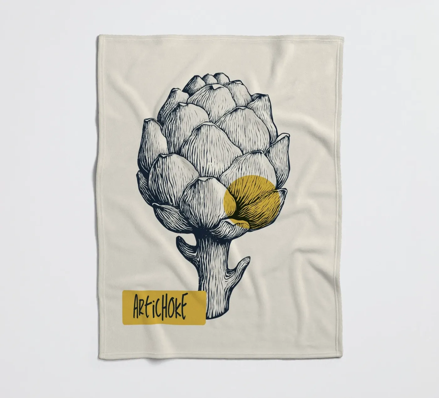 Artichoke Fleecedecke von Indigo Rain