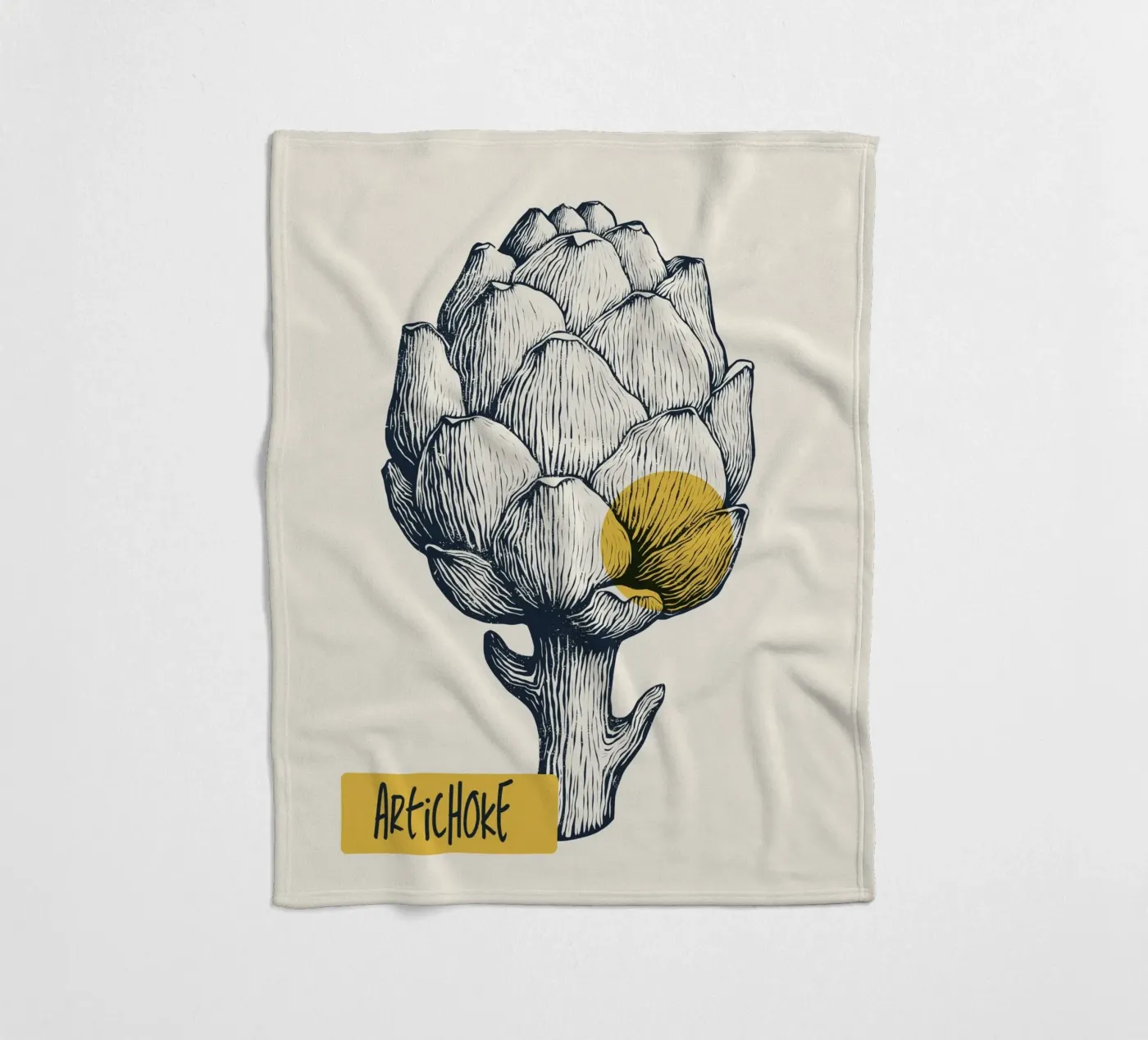 Artichoke Fleecedecke von Indigo Rain