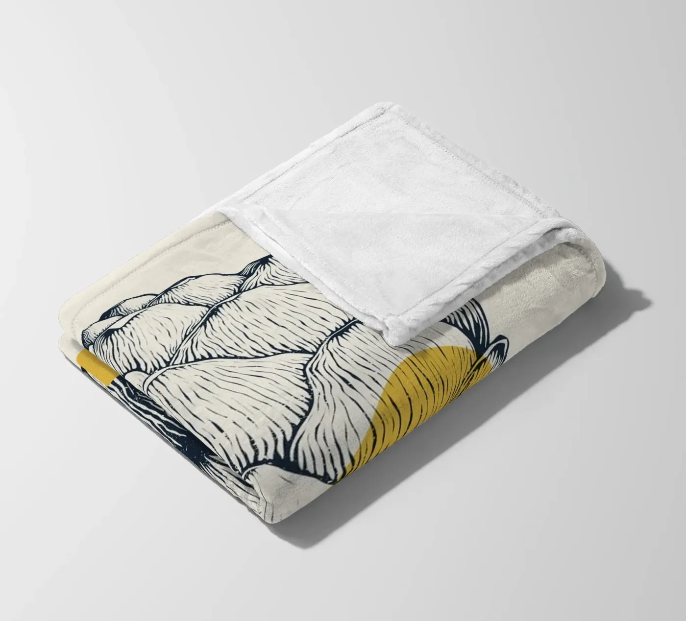 Artichoke Fleecedecke von Indigo Rain
