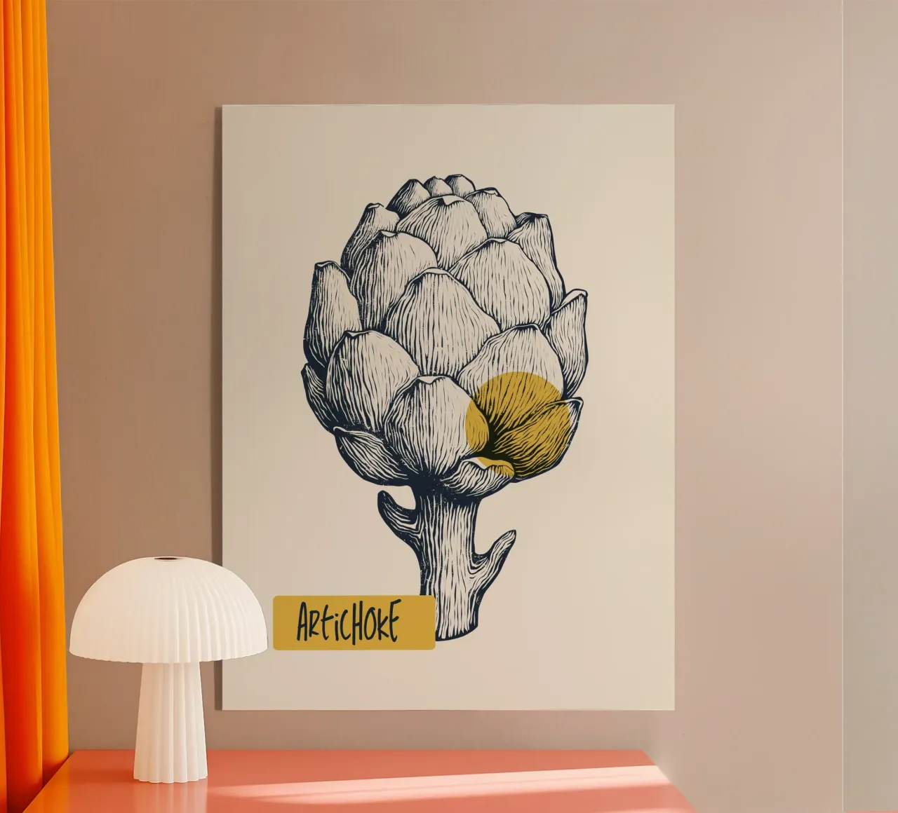 Artichoke plexiglass da Indigo Rain