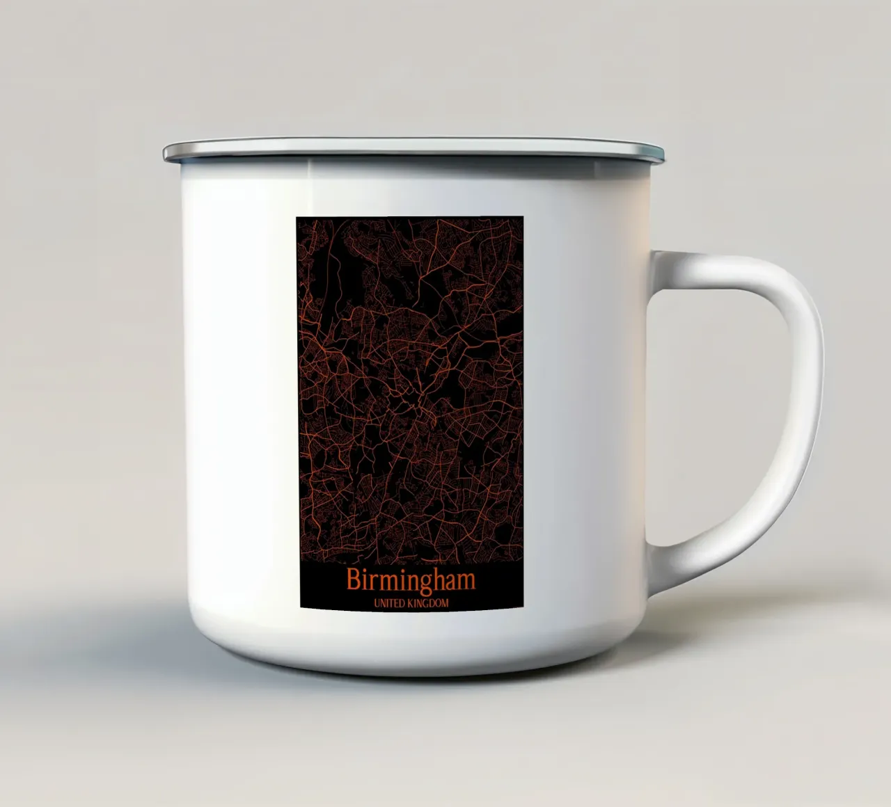 Birmingham tazza in smalto da MiMap