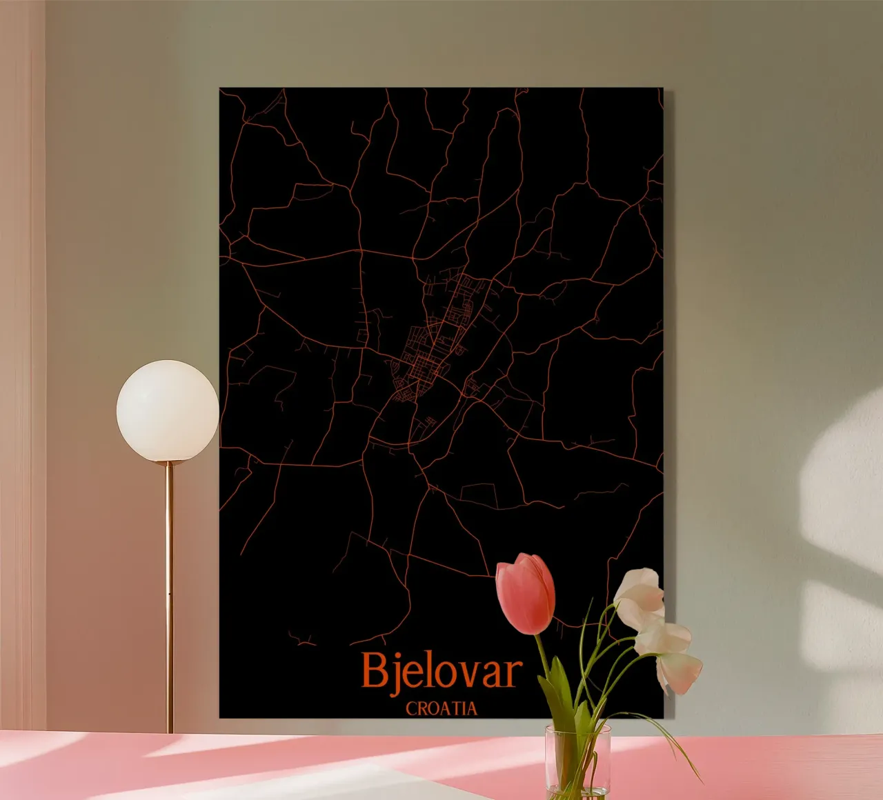 Bjelovar plexiglass da MiMap