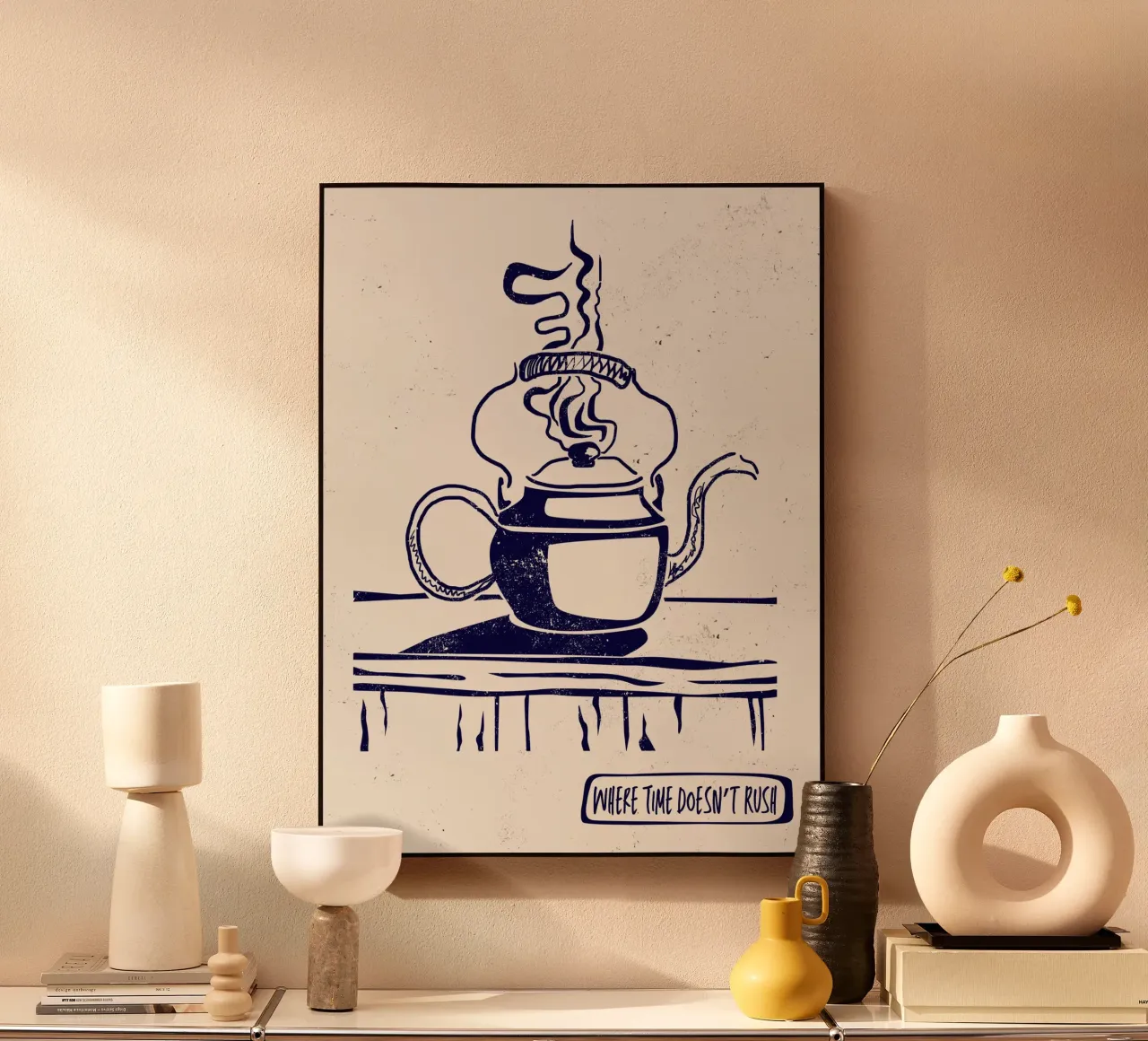 Where Time Doesn’t Rush plexiglass da Indigo Rain