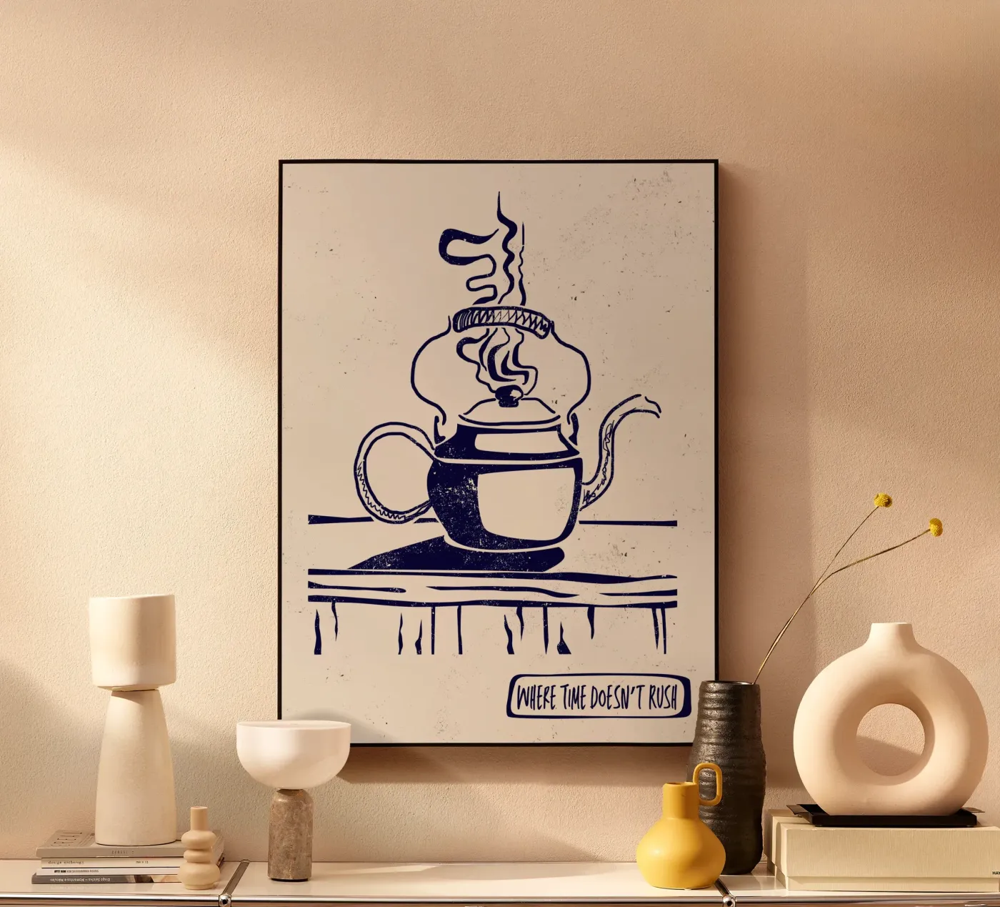 Where Time Doesn’t Rush pannello forex da Indigo Rain