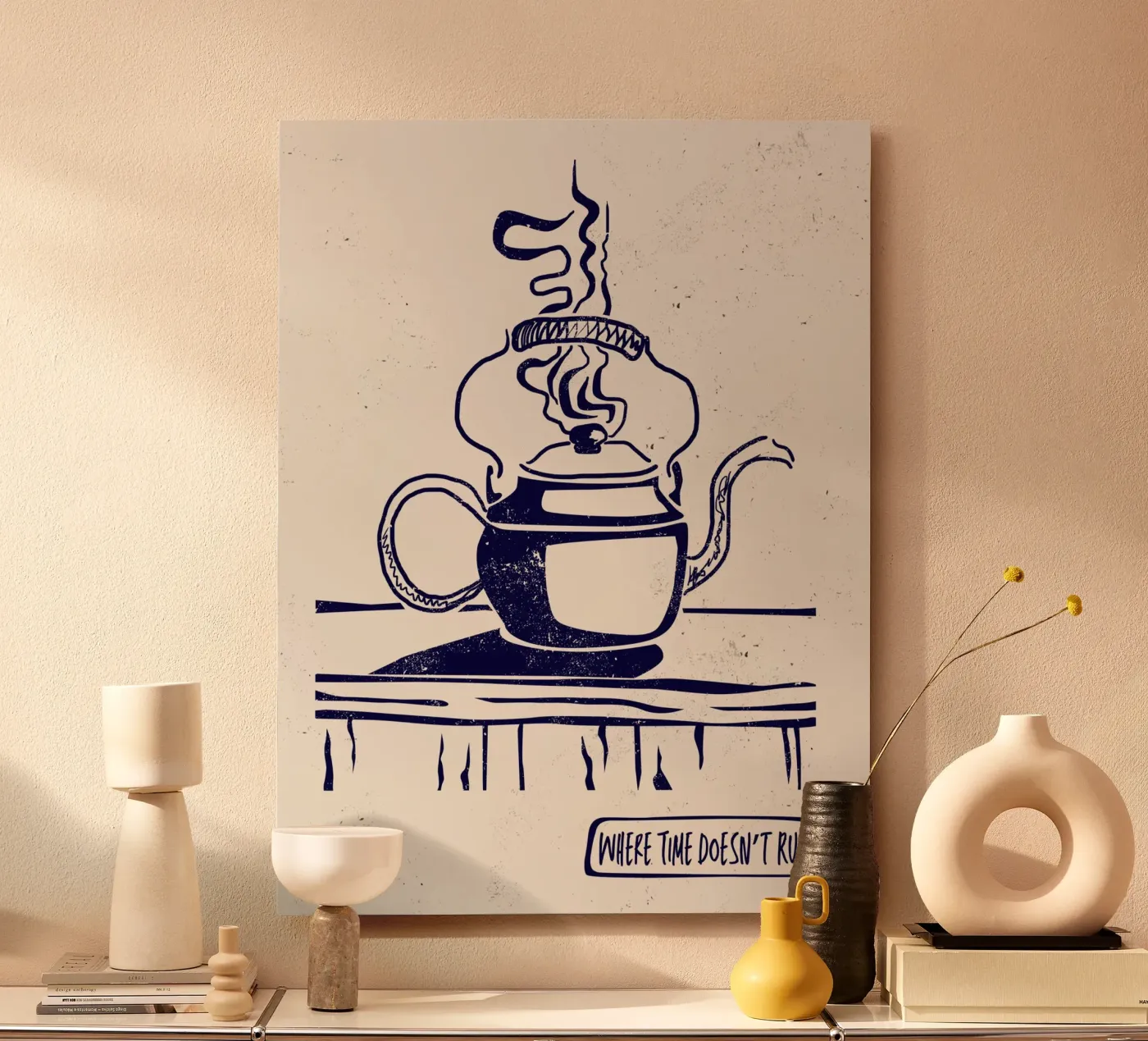 Where Time Doesn’t Rush pannello forex da Indigo Rain