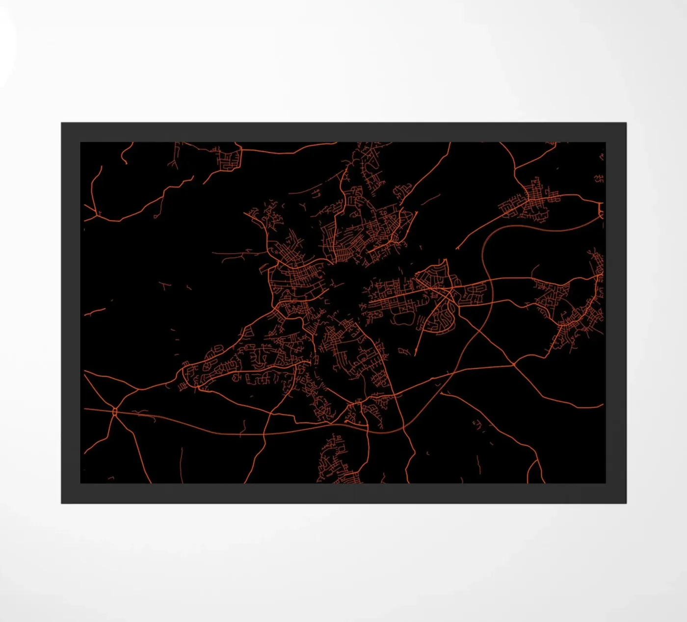 Blackburn doormat by MiMap