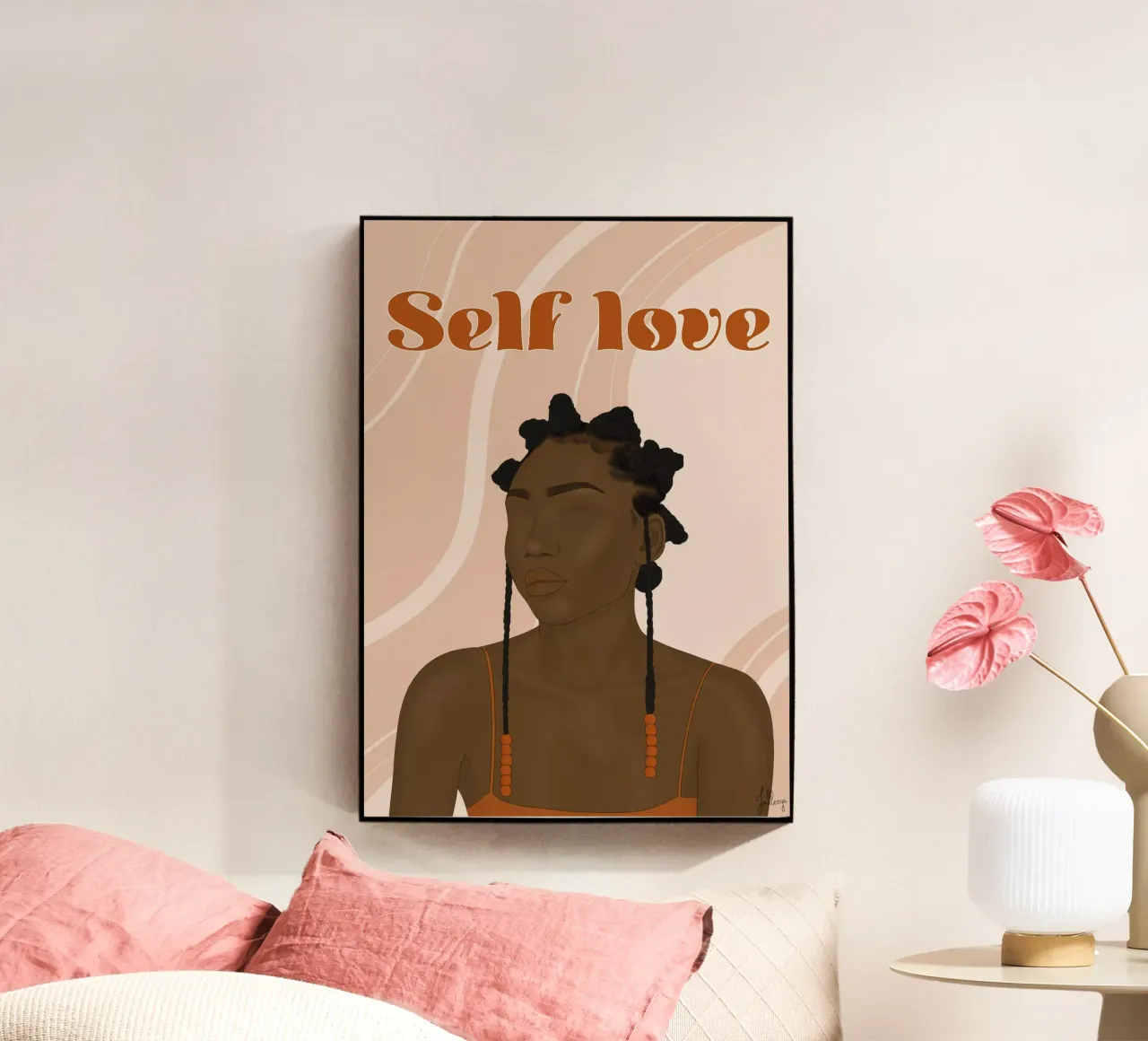 Self love plexiglass da Jahleeya