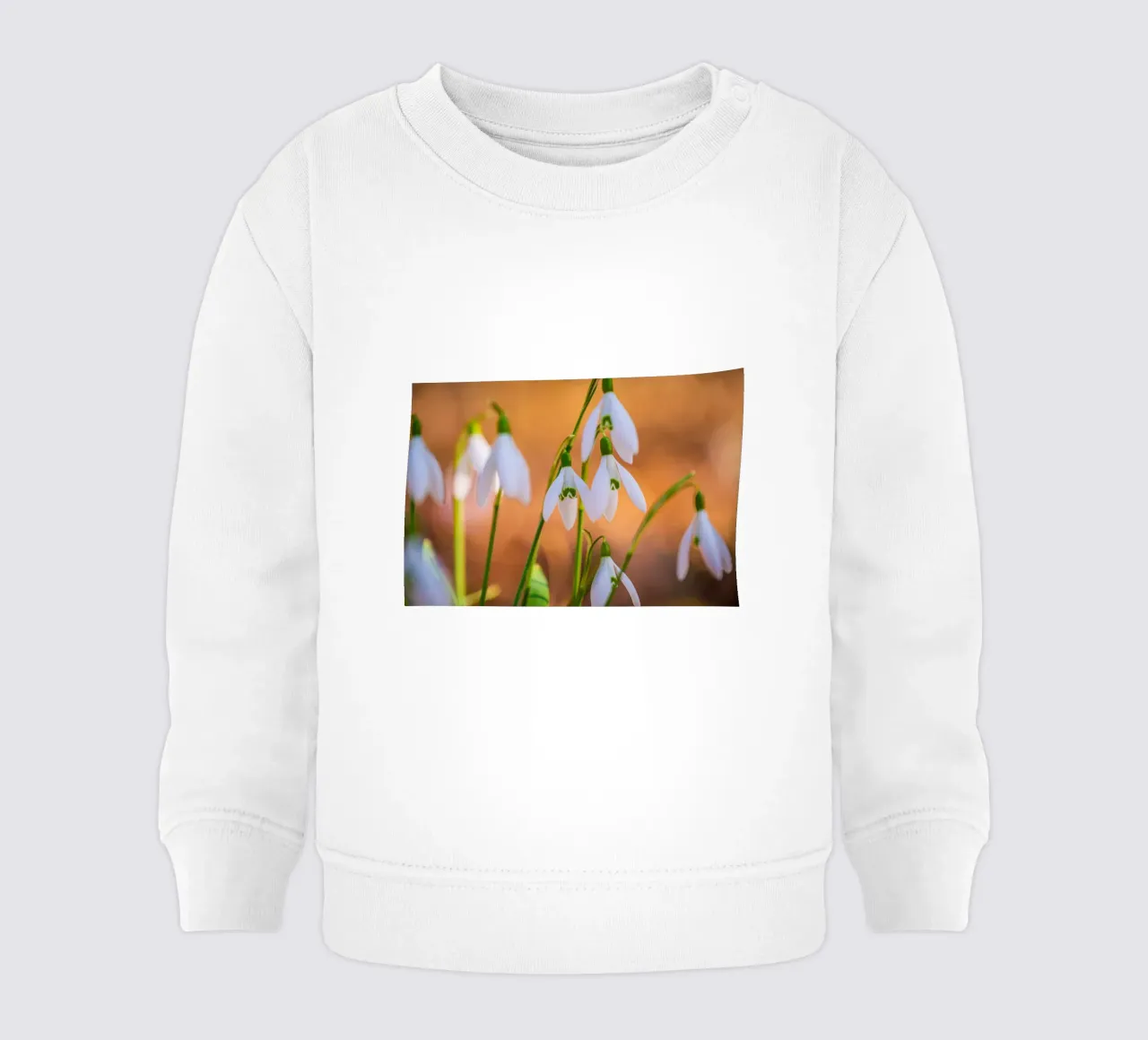 Snowdrops baby sweatshirt by Marcus Beckert | Fotografie