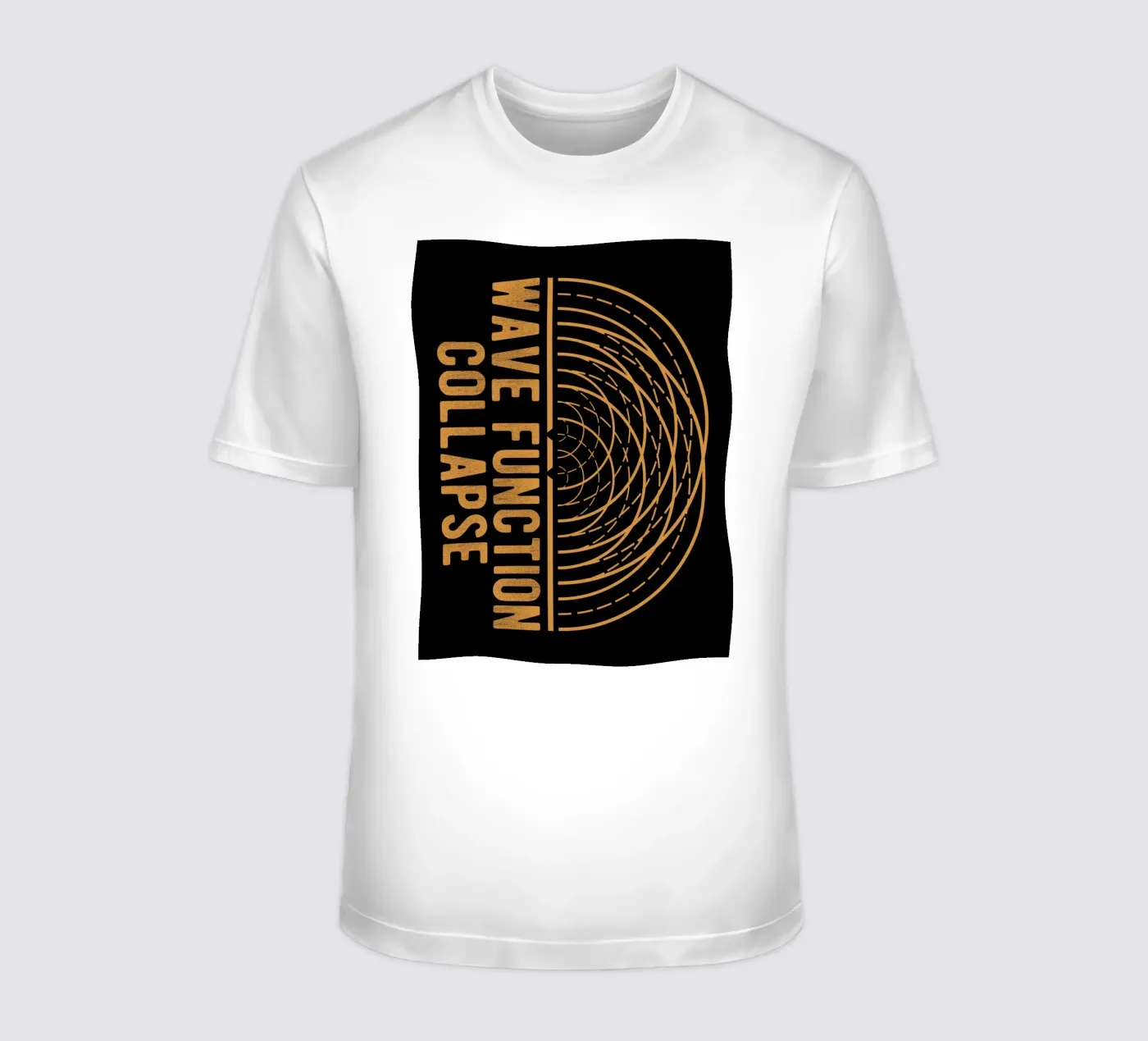 Wave Function Collapse t-shirt van Mariel Toigo