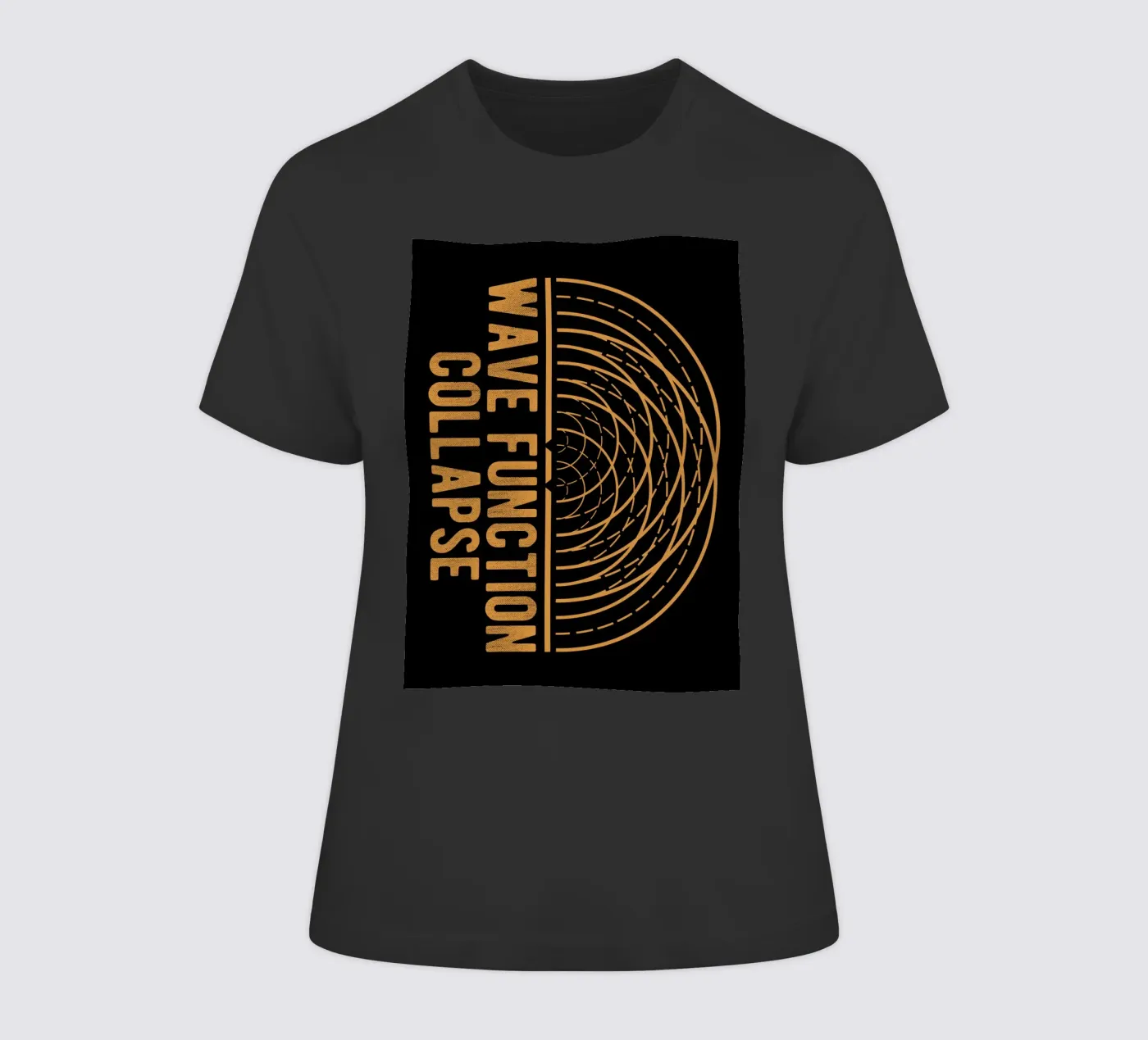 Collasso della funzione d'onda t-shirt da donna da Mariel Toigo