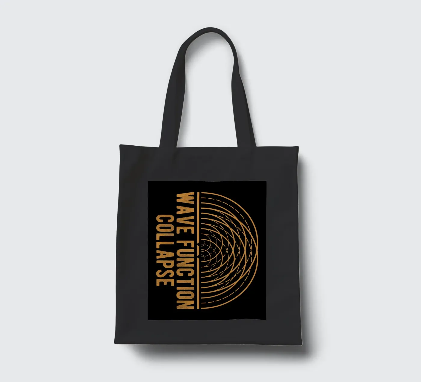 Zusammenbruch der Wellenfunktion Jutebeutel von Mariel Toigo