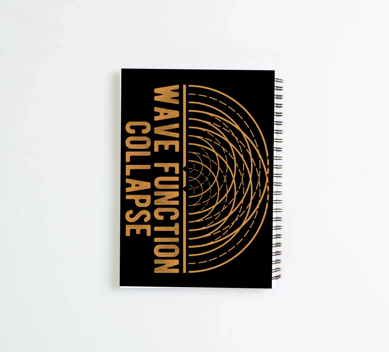 Wave Function Collapse spiral notebook by Mariel Toigo