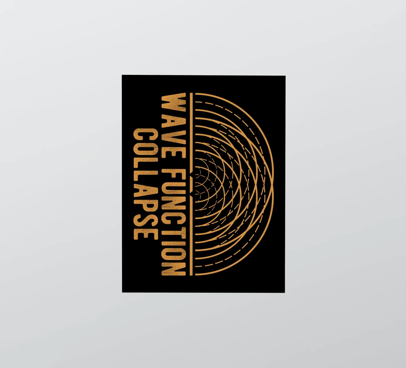 Wave Function Collapse adesivo da Mariel Toigo