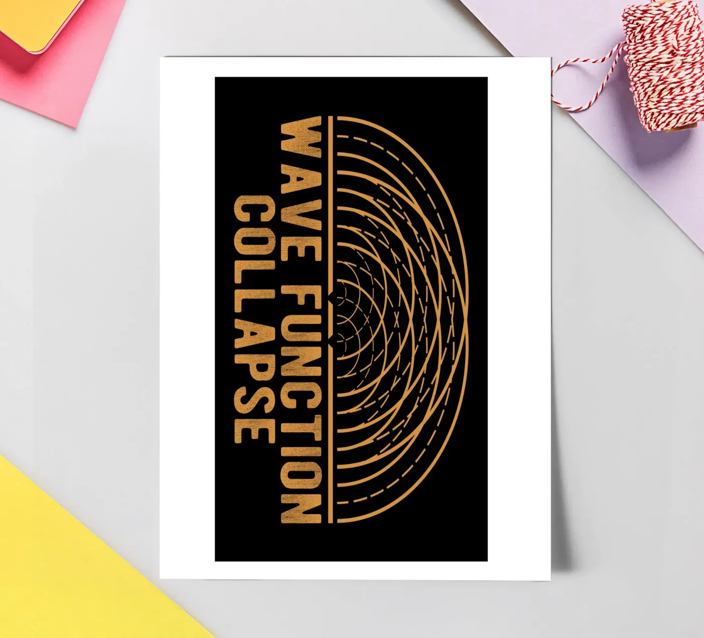Wave Function Collapse Stickerbogen von Mariel Toigo