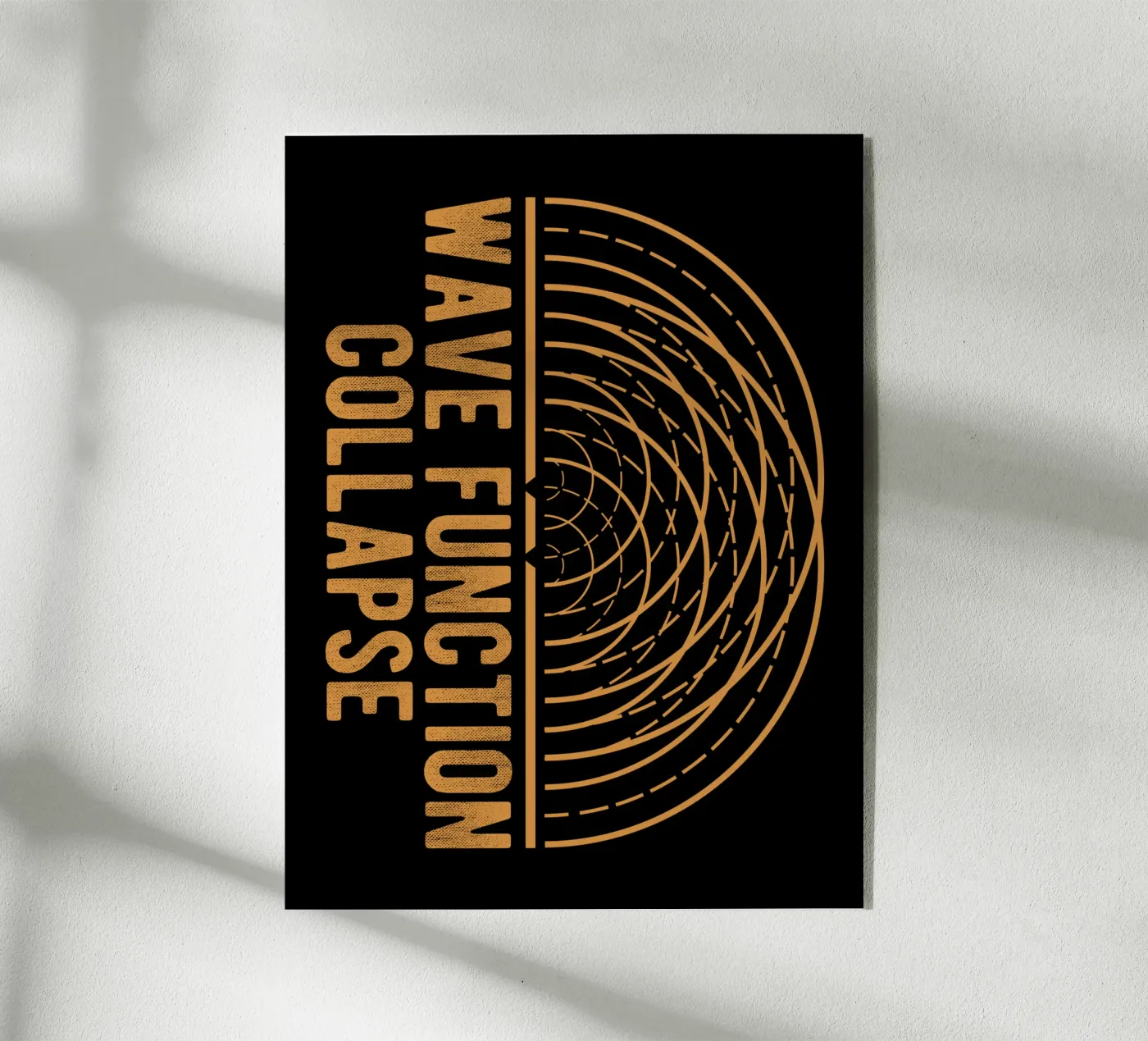 Wave Function Collapse plexiglas de Mariel Toigo