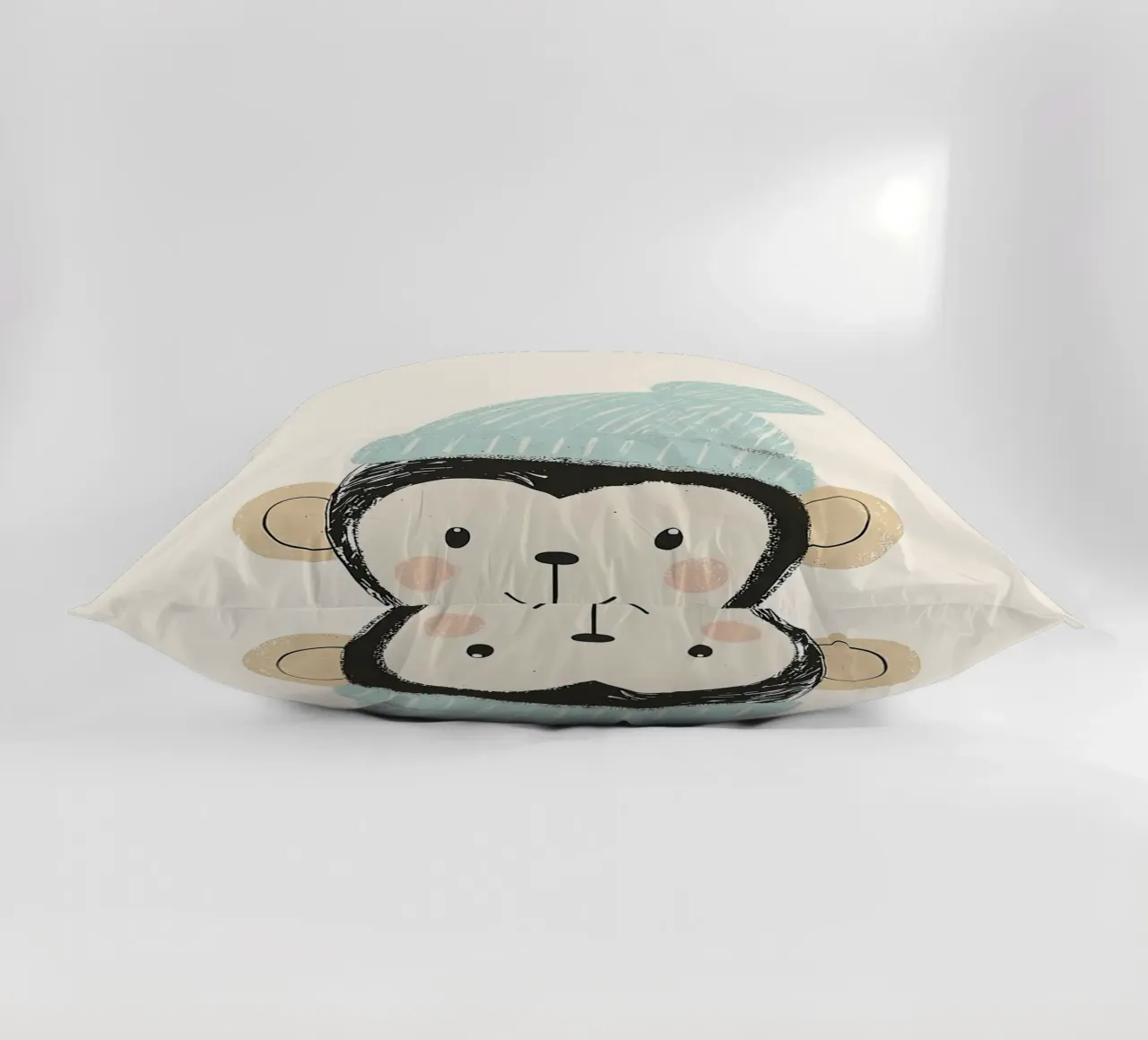 Simpatica scimmia con cappello cuscino da David Müller
