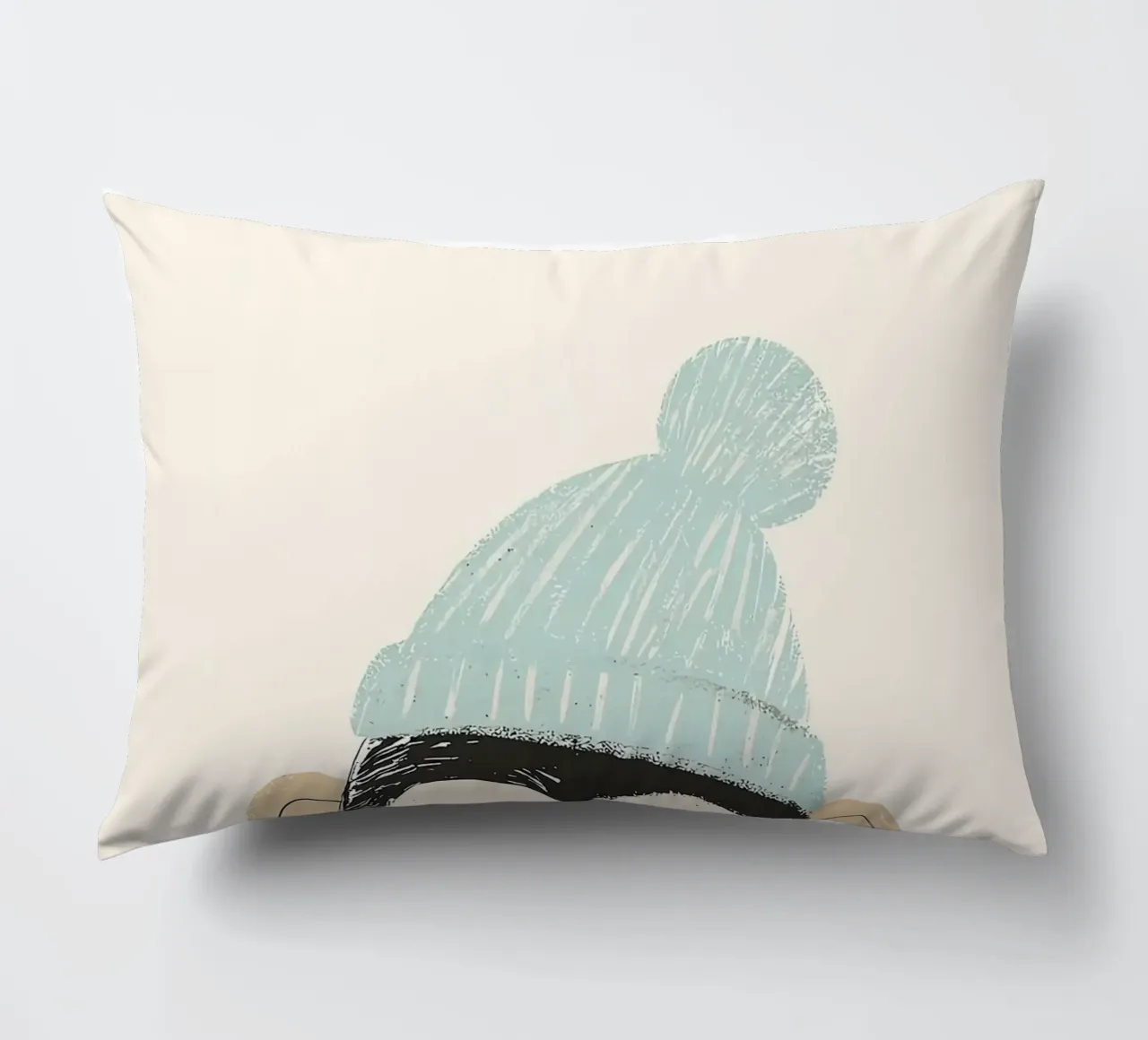 Simpatica scimmia con cappello cuscino da David Müller