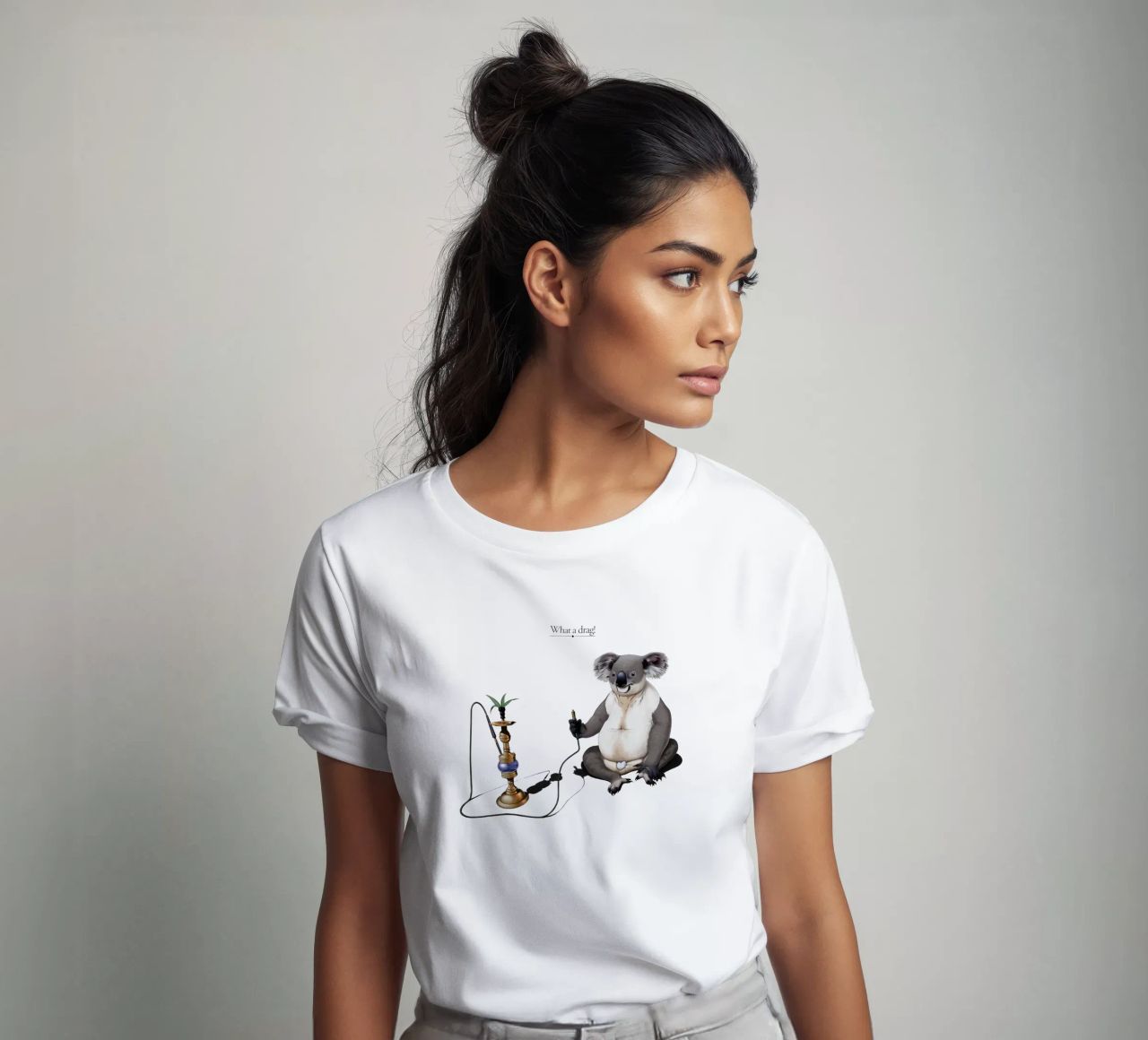 What a Drag! (Titled) t-shirt da Rob Art | Illustration