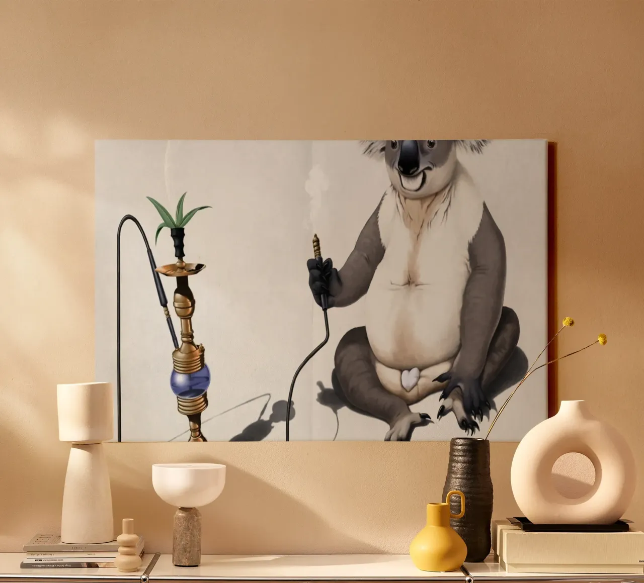 What a Drag! (Titled) tela con Cornice a cassetta da Rob Art | Illustration