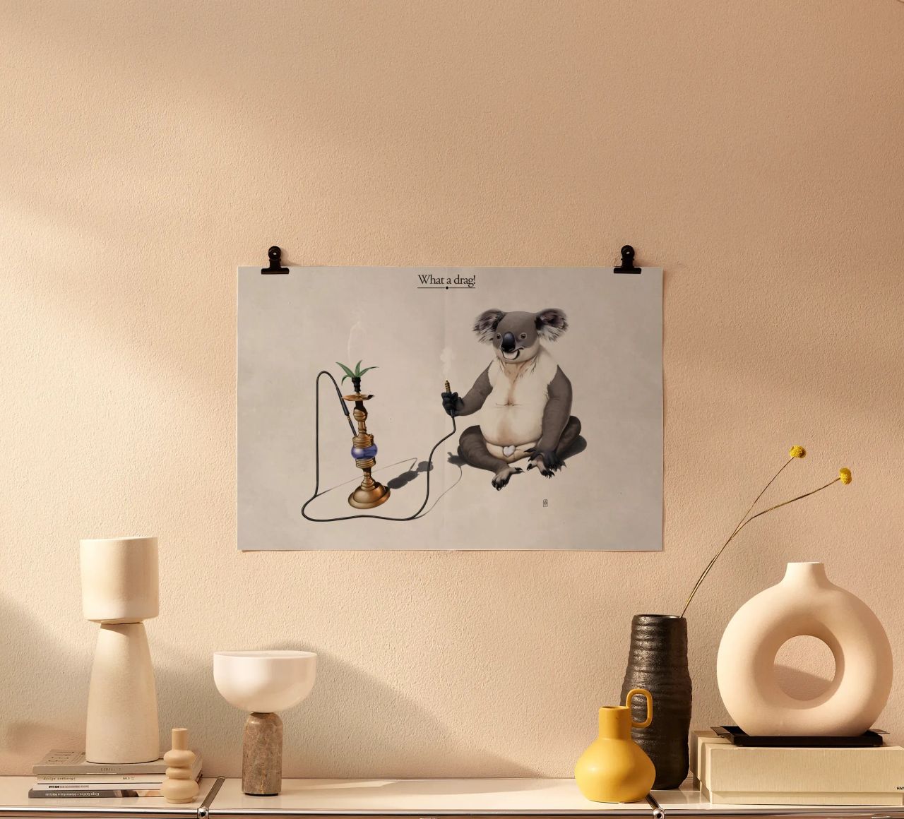 What a Drag! (Titled) carta hahnemühle da Rob Art | Illustration