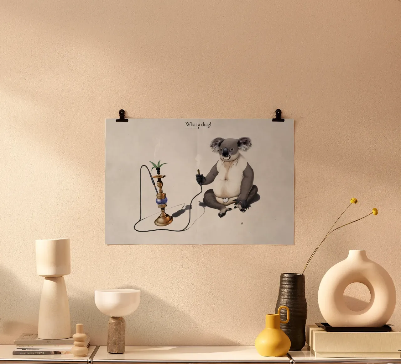 What a Drag! (Titled) carta hahnemühle da Rob Art | Illustration
