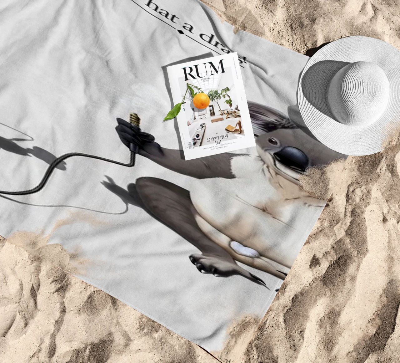 What a Drag! (Titled) telo mare da Rob Art | Illustration