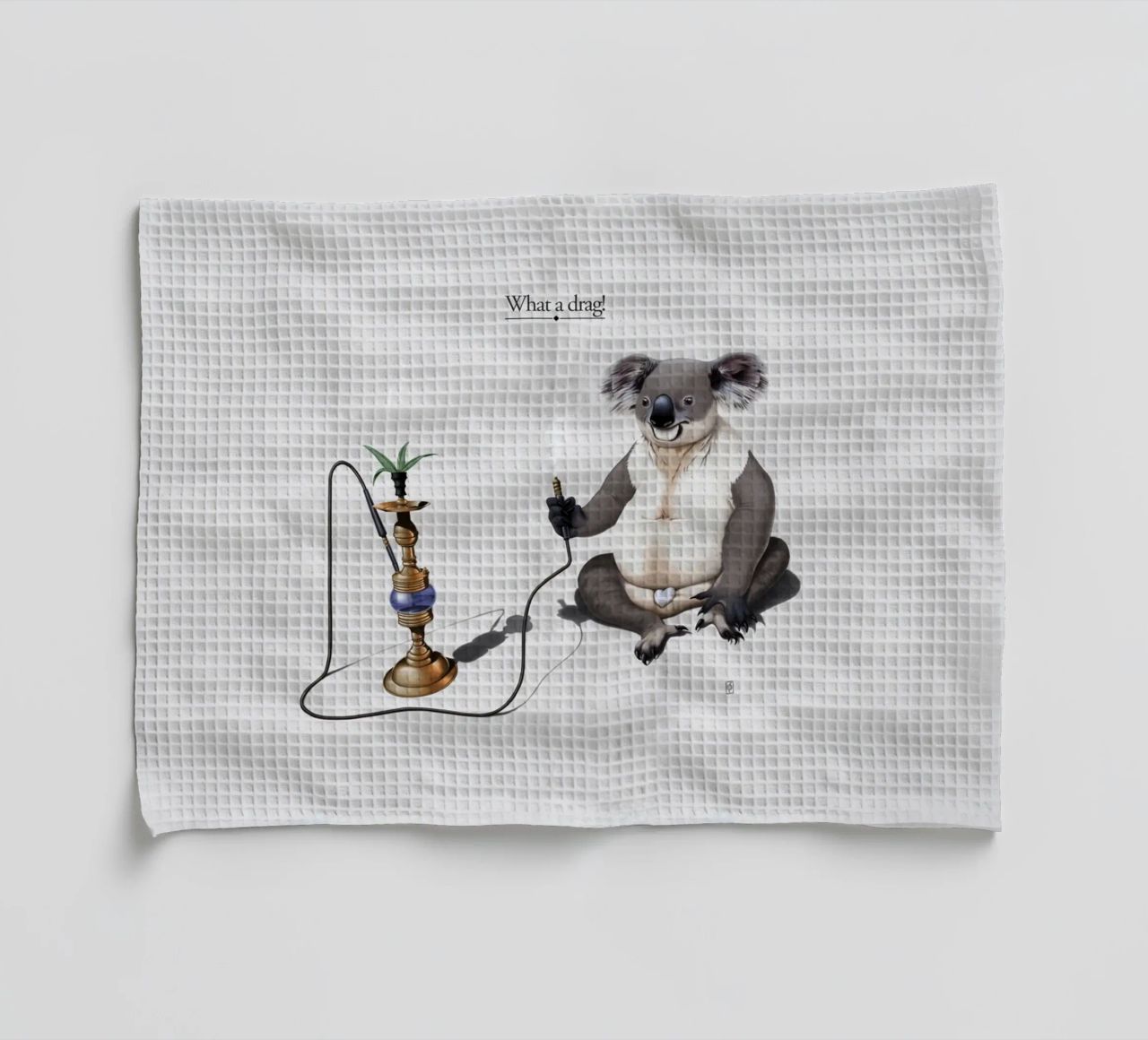 What a Drag! (Titled) canovaccio da cucina da Rob Art | Illustration