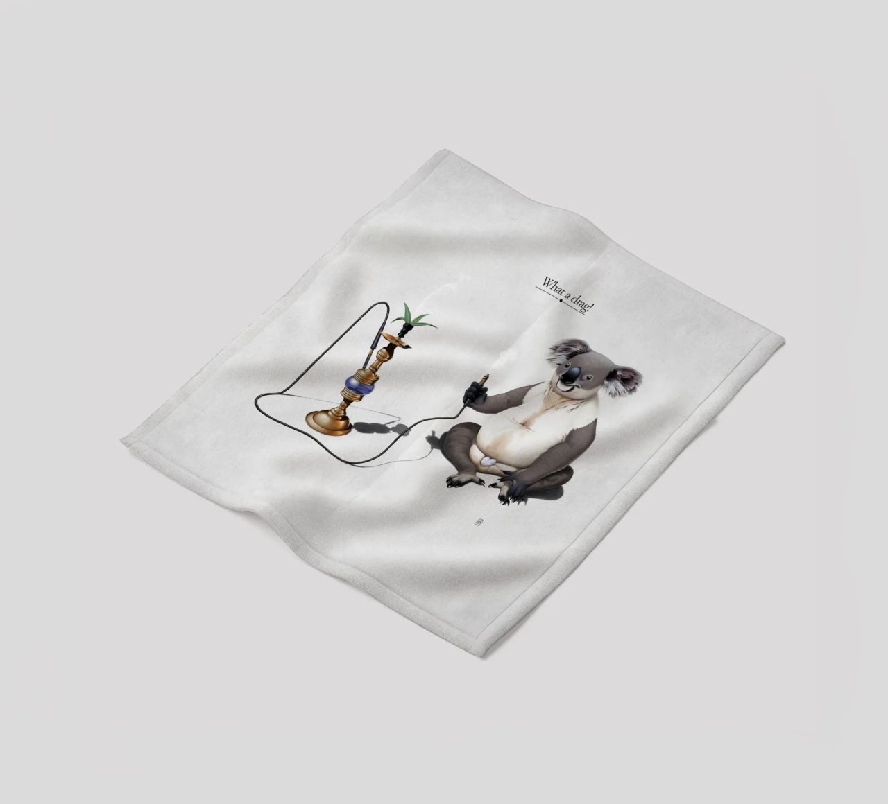 What a Drag! (Titled) coperta in pile da Rob Art | Illustration