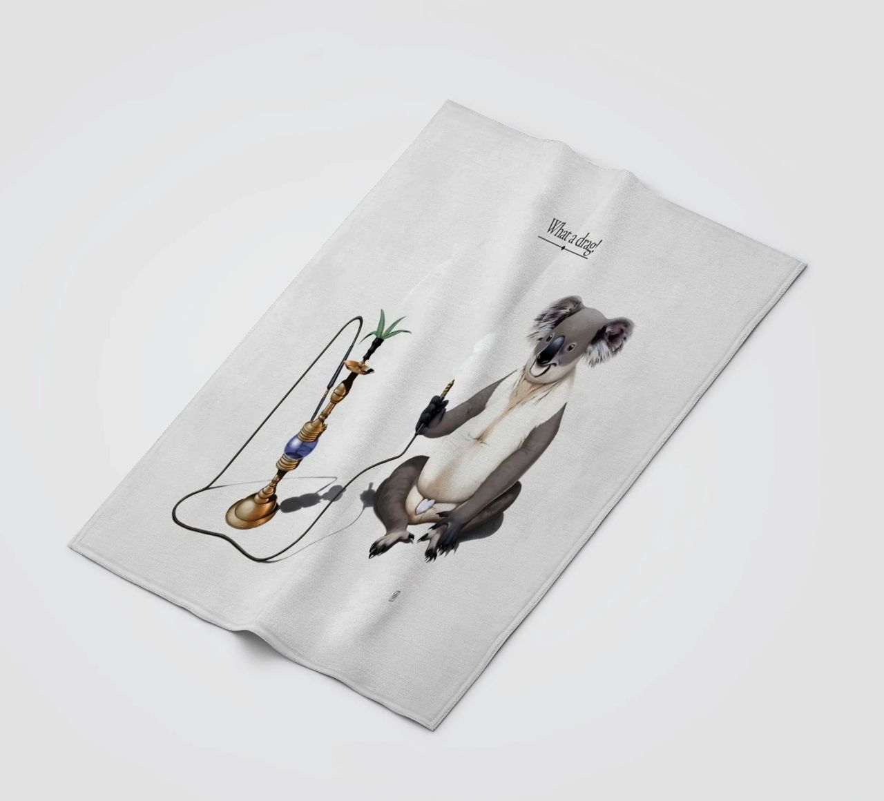 What a Drag! (Titled) coperta in pile da Rob Art | Illustration