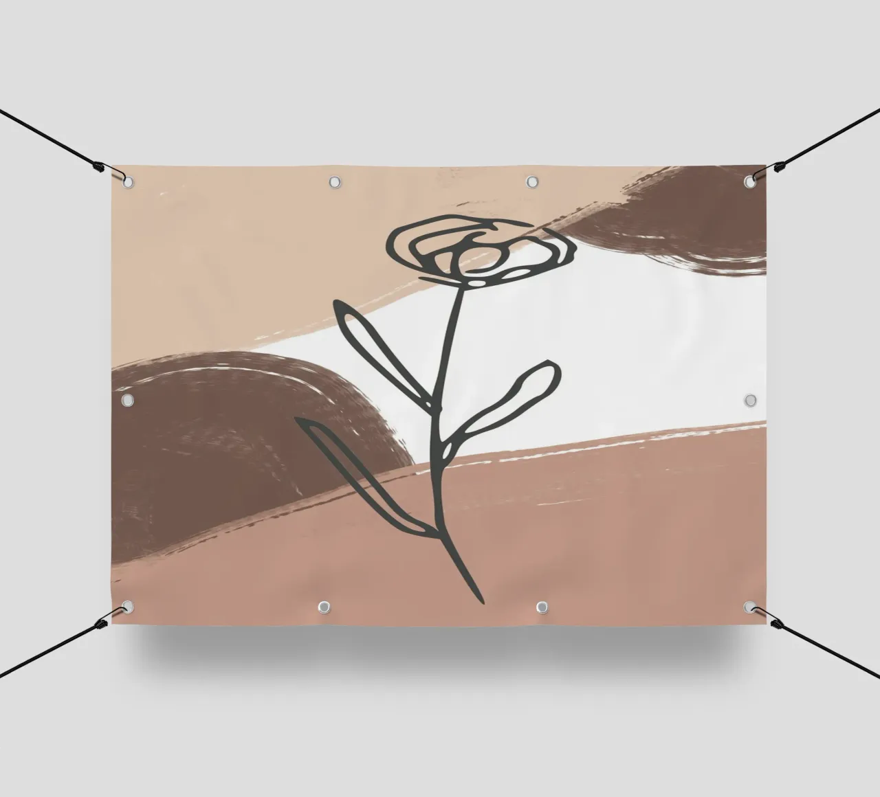 rose design abstract background telo in pvc da vintageshop