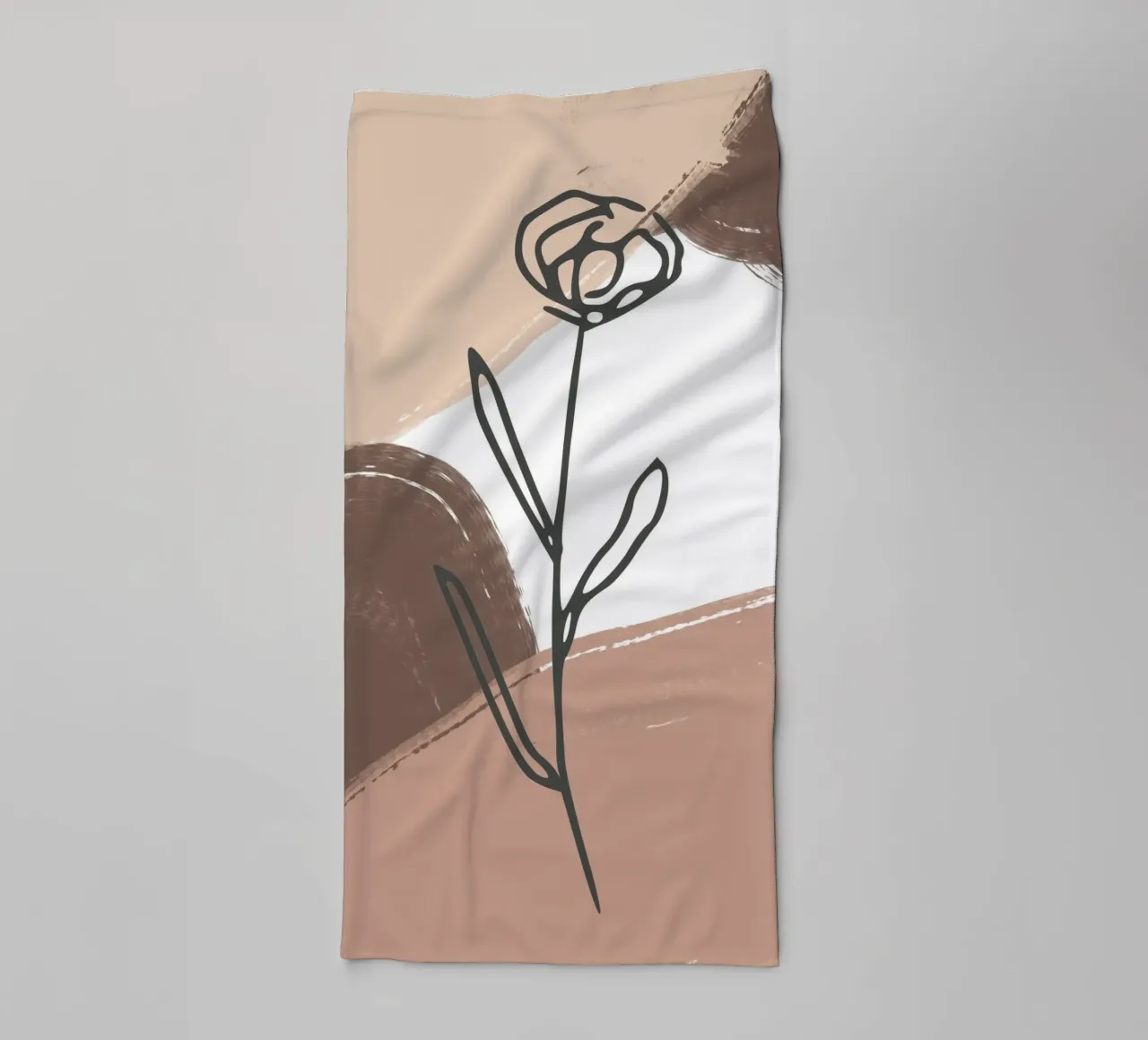 rose design abstract background asciugamano da bagno da vintageshop