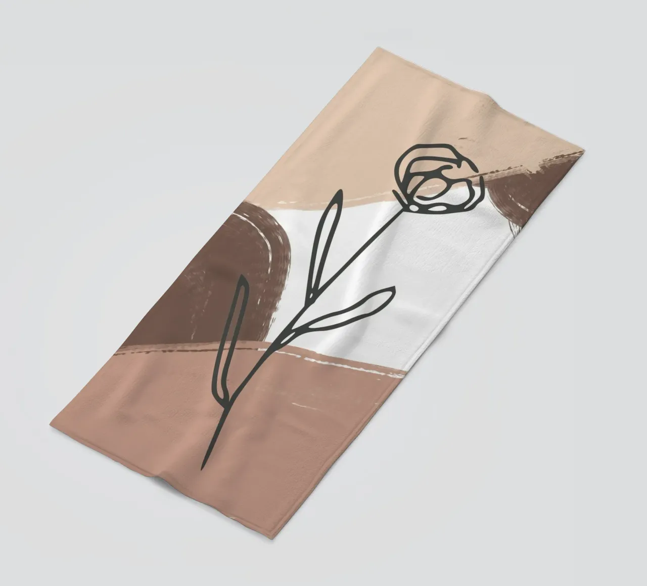 rose design abstract background telo mare da vintageshop