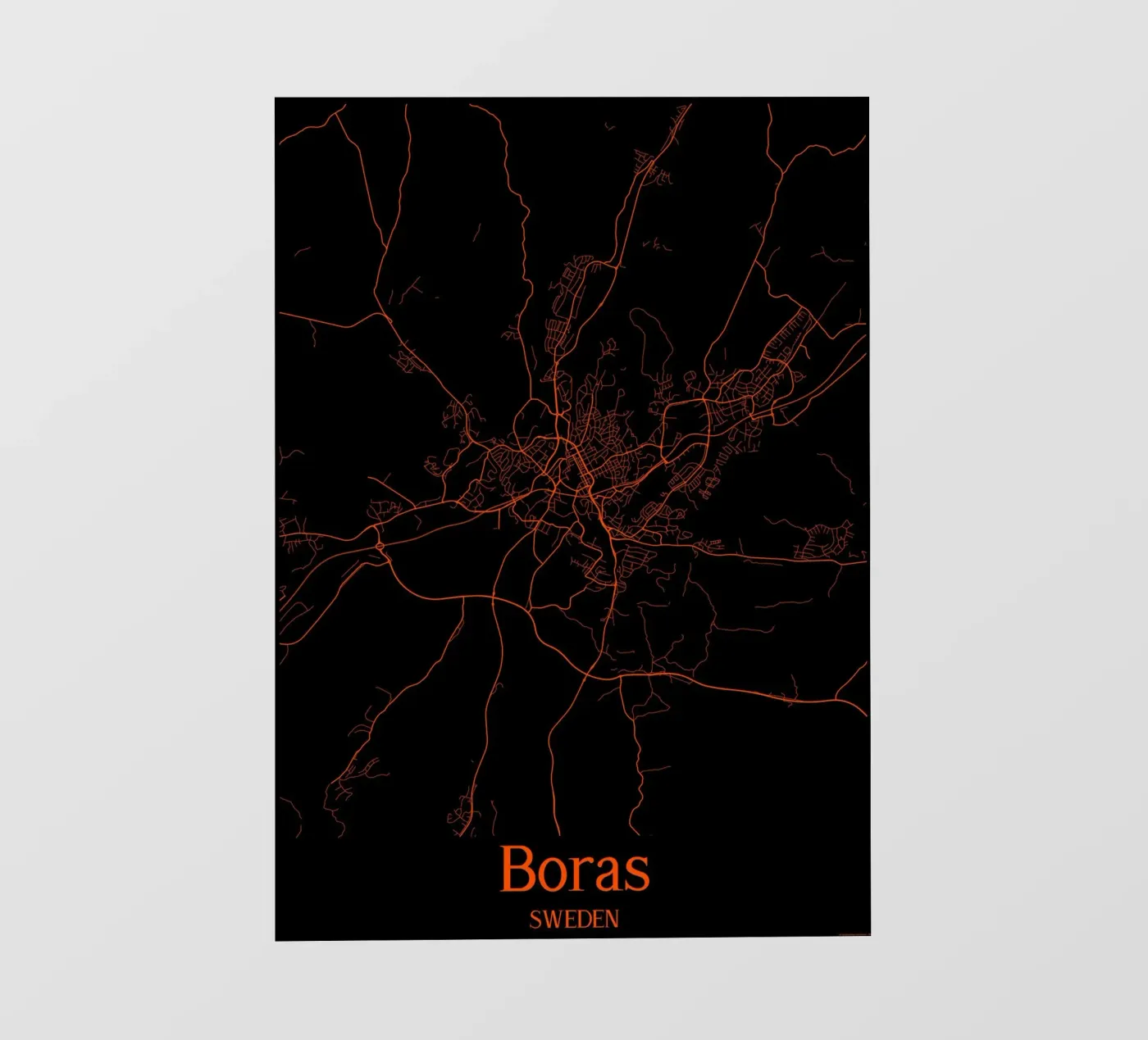 Boras backlit folie van MiMap