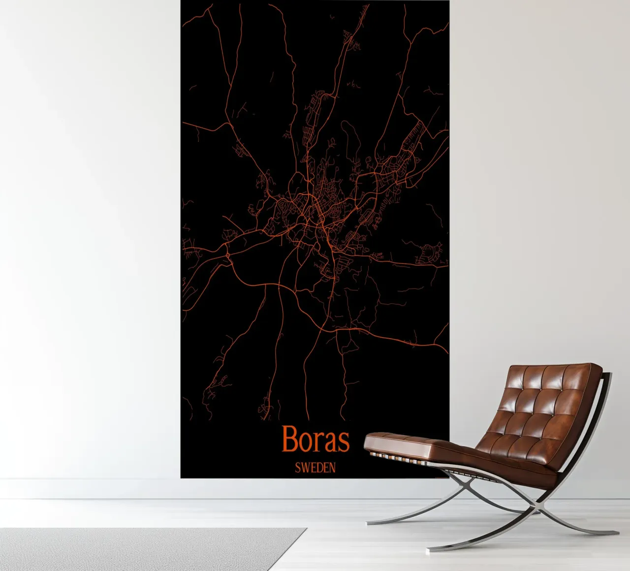 Boras fotobehang van MiMap