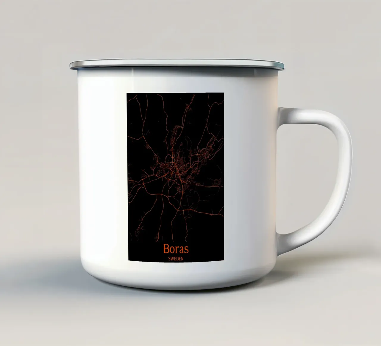 Boras tazza in smalto da MiMap